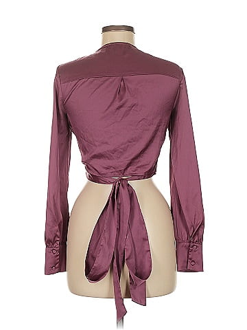 Naked Wardrobe Long Sleeve Blouse (view 2)