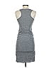 Monrow Solid Gray Casual Dress Size XS - photo 2