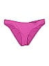 Becca Solid Pink Swimsuit Bottoms Size M - photo 1