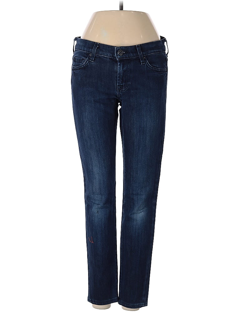 Pre-owned 7 For All Mankind Jeans In Blue