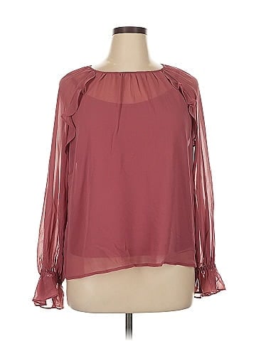 A New Day Long Sleeve Blouse (view 1)