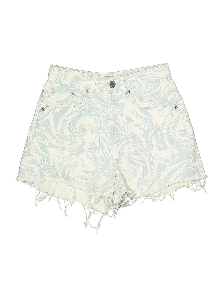 Click to view more detailed imagery on our partner's website Pre-owned Zara Denim Shorts In Blue