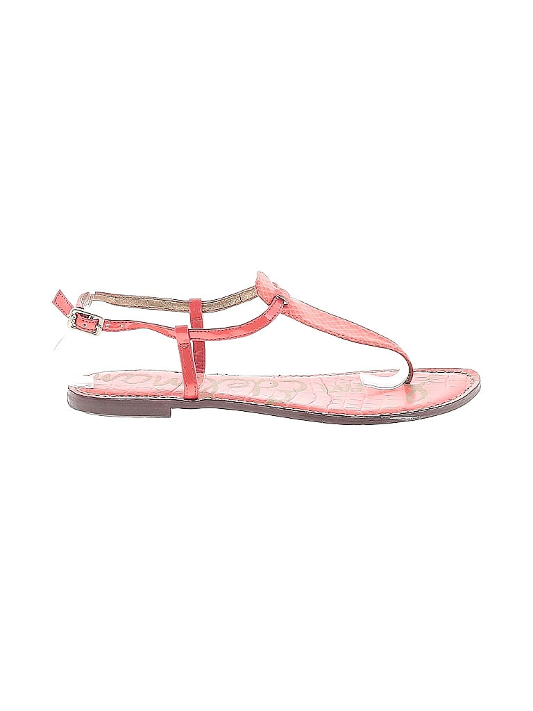 Sam Edelman Pink Orange Sandals Size 7 - photo 1