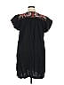 Johnny Was 100% Linen Paisley Black Casual Dress Size XL - photo 2