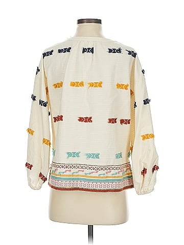 Lou & Grey for LOFT 3/4 Sleeve Blouse (view 2)