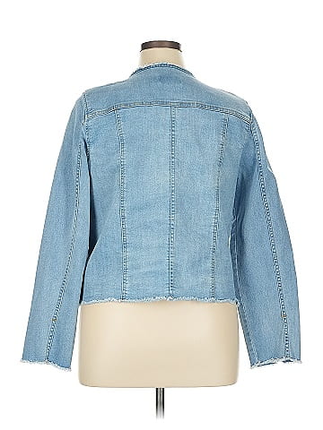 LOGO by Lori Goldstein Denim Jacket (view 2)
