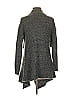 Pink Rose 100% Acrylic Gray Cardigan Size M - photo 2
