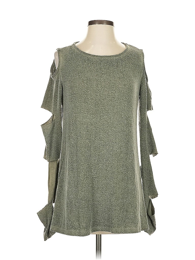 Pre-owned 143 Story Cardigan Sweater In Green