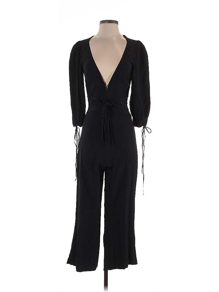 For Love & Lemons Solid Black Jumpsuit Size XS - photo 1