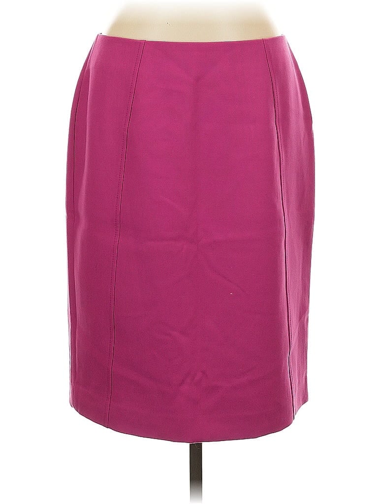 Pre-owned Halogen Formal Skirt In Purple