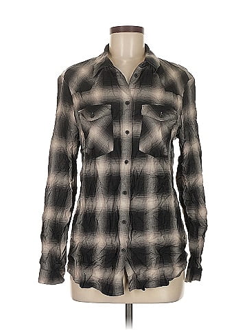 ALLSAINTS Long Sleeve Button-Down Shirt (view 1)