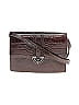 Brighton 100% Leather Hearts Brown Leather Crossbody Bag One size - photo 1
