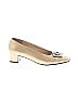 Salvatore Ferragamo Gold Tan Heels Size 8 1/2 - photo 1