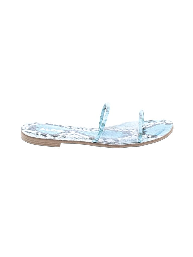 Pre-owned Aldo Sandals In Blue