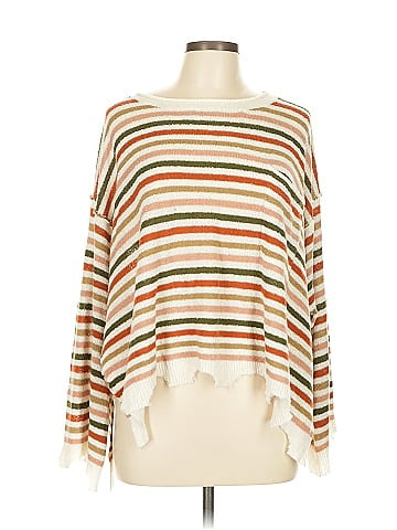 Peach Love Pullover Sweater (view 1)