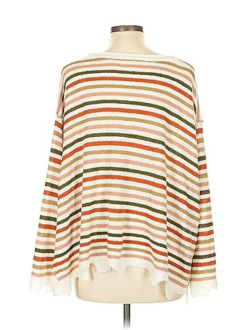 Peach Love Pullover Sweater (view 2)