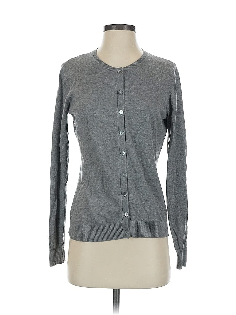 August Silk Gray Cardigan Size S - photo 1