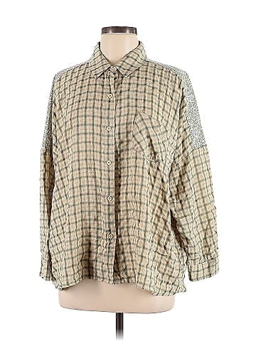 Easel Long Sleeve Button-Down Shirt (view 1)