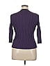 August Silk Purple 3/4 Sleeve Top Size XL - photo 2