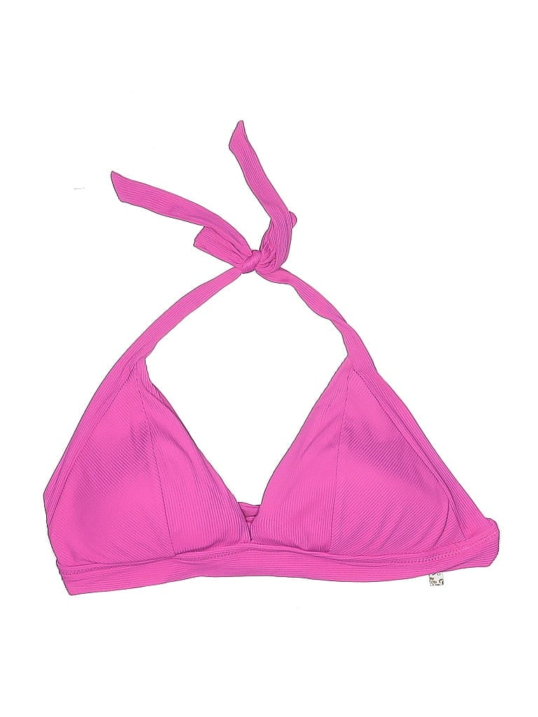 Becca Solid Pink Swimsuit Top Size 0 - photo 1
