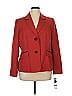 Le Suit 100% Polyester Red Blazer Size 16 - photo 1