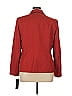 Le Suit 100% Polyester Red Blazer Size 16 - photo 2