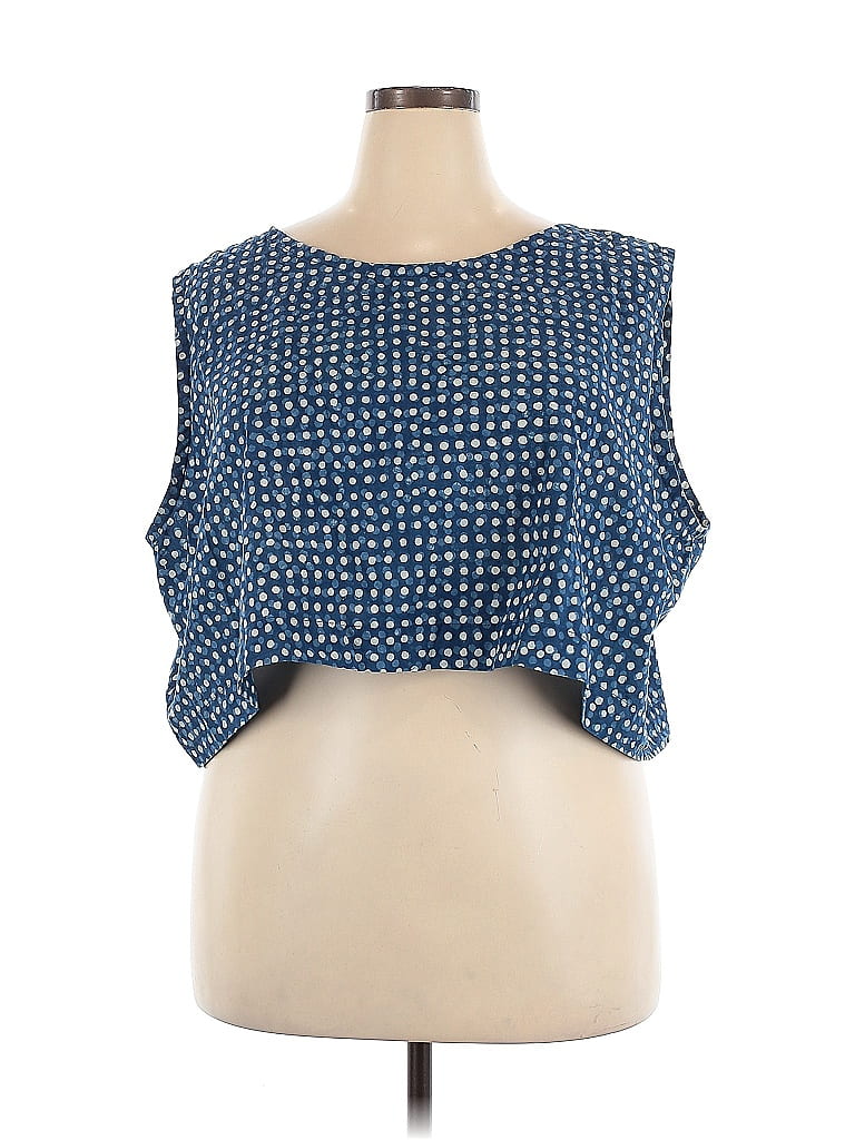 Assorted Brands 100% Rabbit Hair Blue Tube Top Size 4X - 44% off | ThredUp
