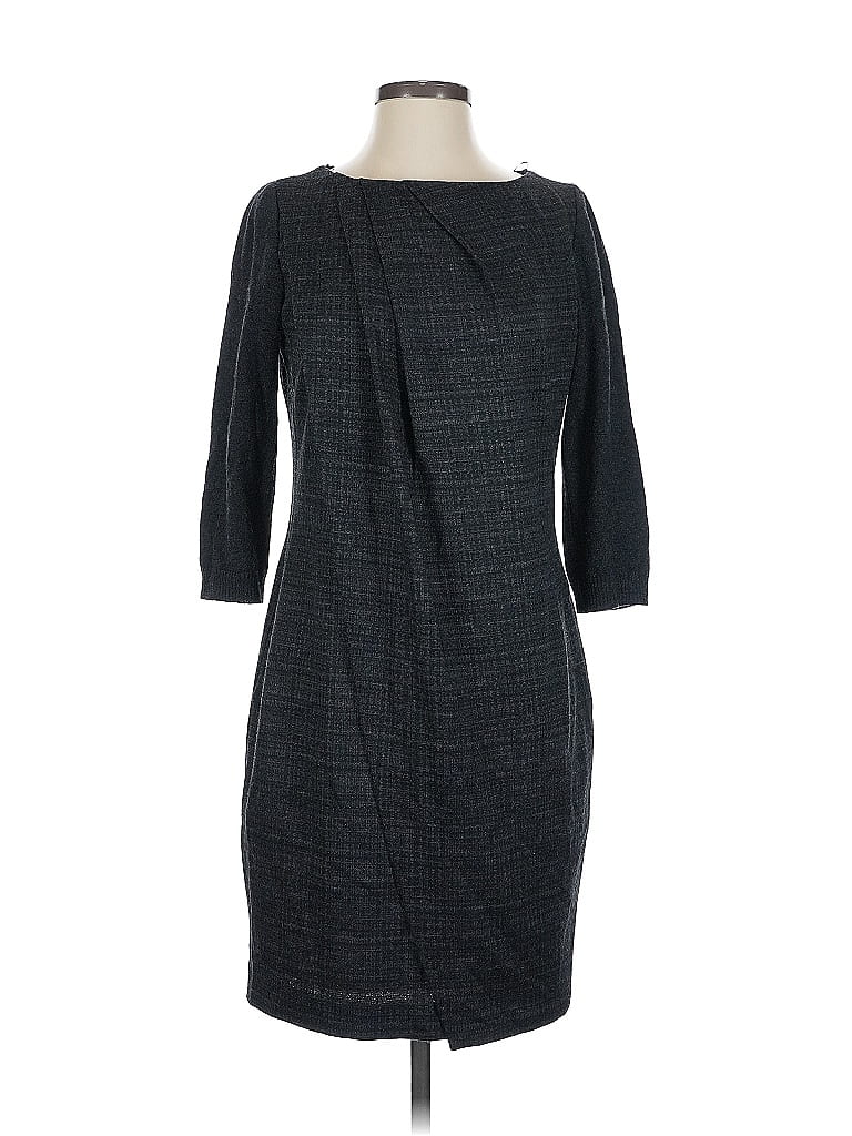 Pre-owned Boss By Hugo Boss Casual Dress In Gray