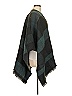 Ann Taylor Factory Plaid Green Poncho One size - photo 4