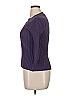 August Silk Purple 3/4 Sleeve Top Size XL - photo 5
