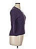 August Silk Purple 3/4 Sleeve Top Size XL - photo 4
