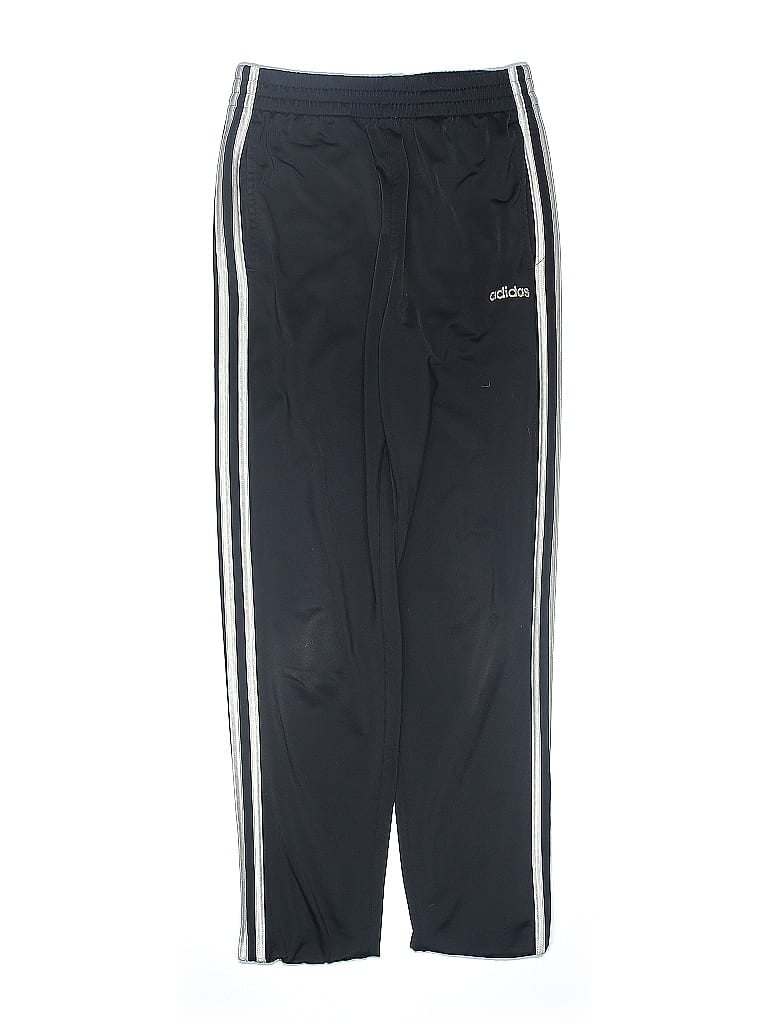 Adidas 100% Polyester Blue Track Pants Size 14 (big kids) - photo 1