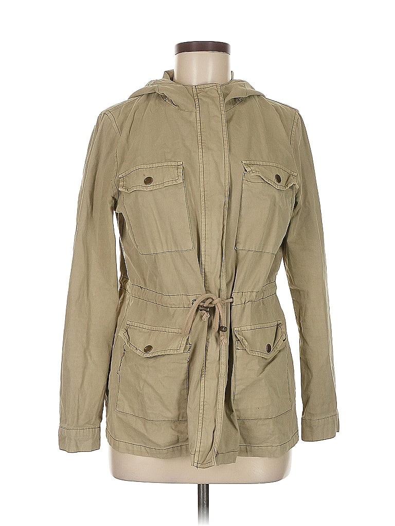 Pre-owned Forever 21 Jacket In Brown