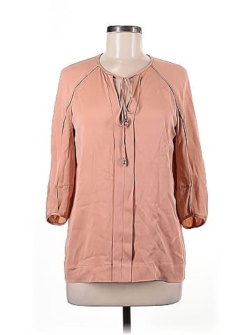 Diane von Furstenberg 3/4 Sleeve Silk Top (view 1)