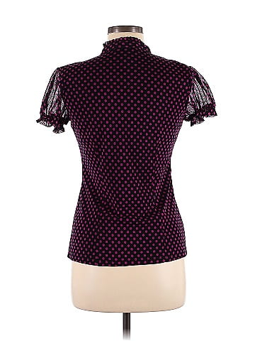INC International Concepts Short Sleeve Blouse (view 2)