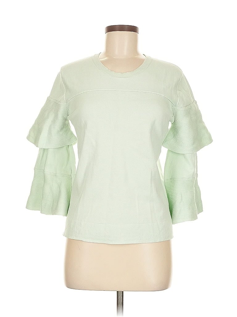 Caryn Vallone 100% Cotton Green Sweatshirt Size M - photo 1