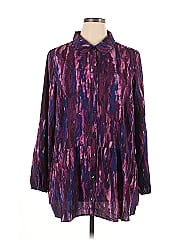 Logo By Lori Goldstein Long Sleeve Blouse