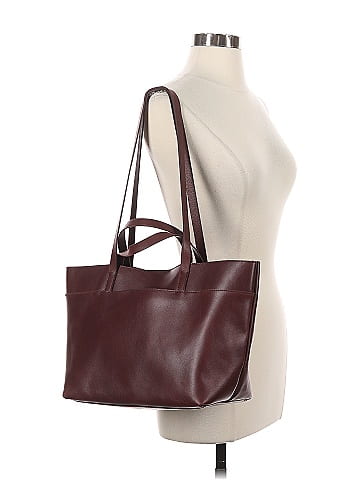 Madewell Leather Tote (view 2)