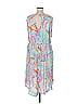 Terra & Sky Tropical Teal Casual Dress Size 1X - photo 2