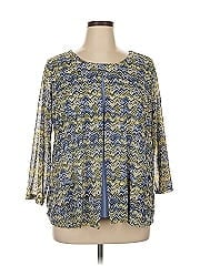 Notations 3/4 Sleeve Blouse