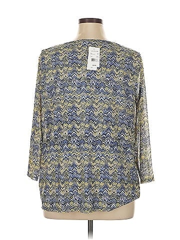 Notations 3/4 Sleeve Blouse (view 2)