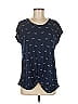 IZOD Polka Dots Blue Short Sleeve T-Shirt Size M - photo 1