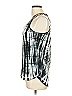 Balance Collection Tie-dye Black Sleeveless Top Size L - photo 4