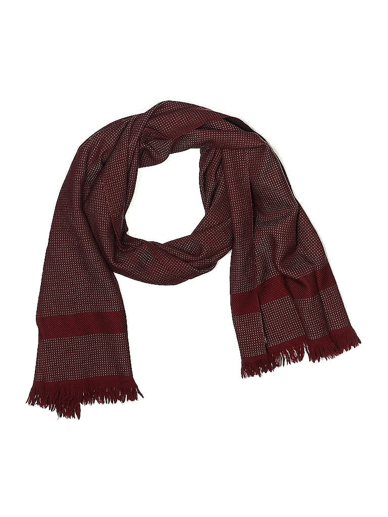 Giorgio Armani Burgundy Scarf One size - photo 1