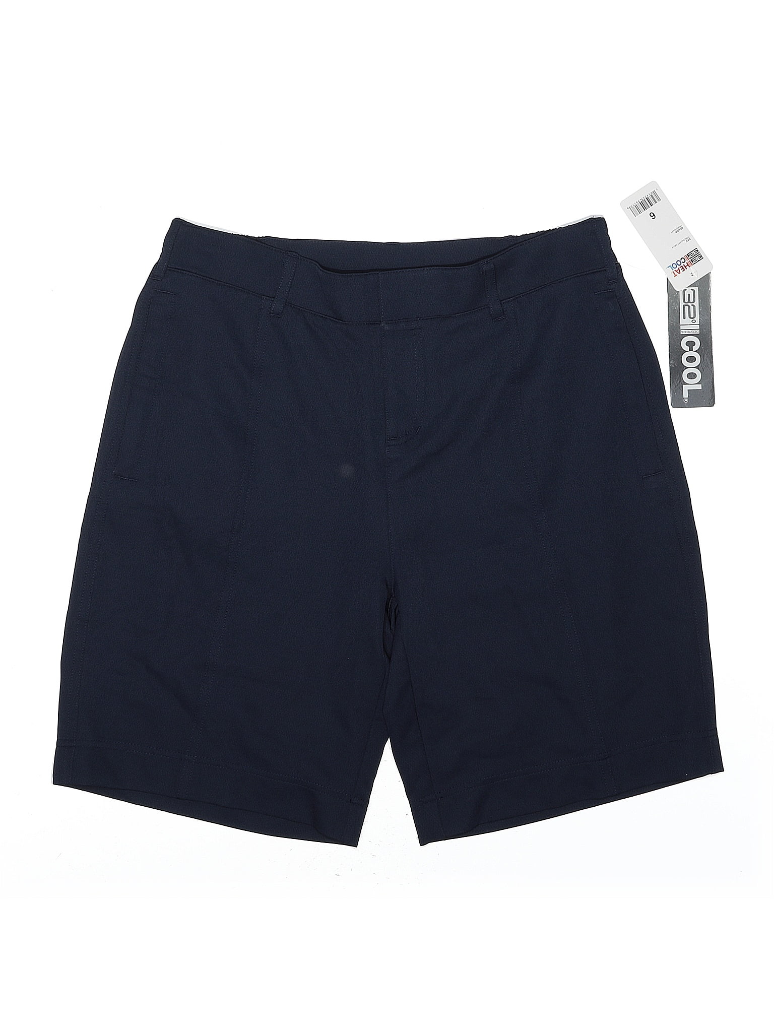 32 Degrees Solid Blue Athletic Shorts Size 6