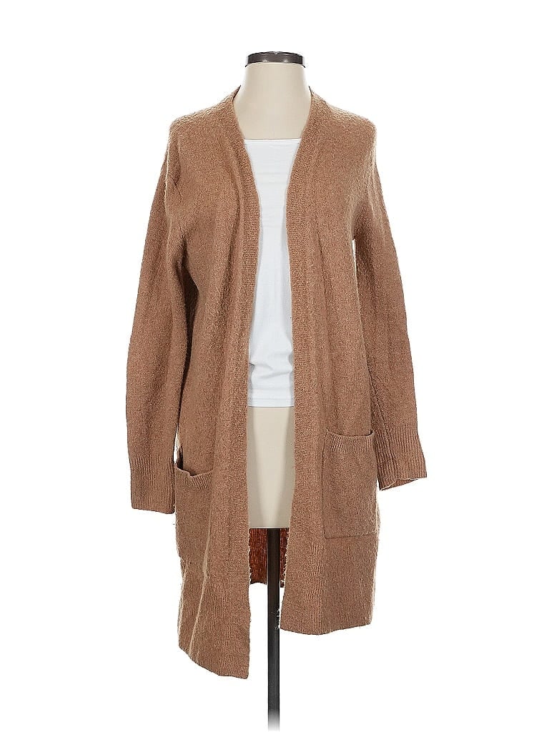 Pre-owned Madewell Cardigan Sweater In Brown