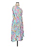 Terra & Sky Tropical Teal Casual Dress Size 1X - photo 3