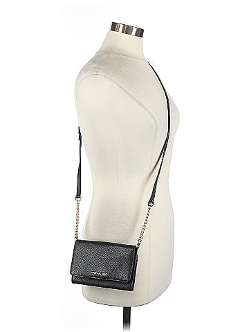 MICHAEL Michael Kors Leather Crossbody Bag (view 2)