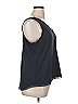 Chelsea28 100% Polyester Blue Gray Sleeveless Blouse Size XL - photo 4