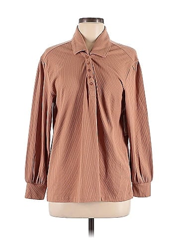 Open Edit Long Sleeve Top (view 1)